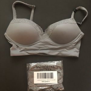 Body by Victoria Wireless Bra Victoria Secret Grey